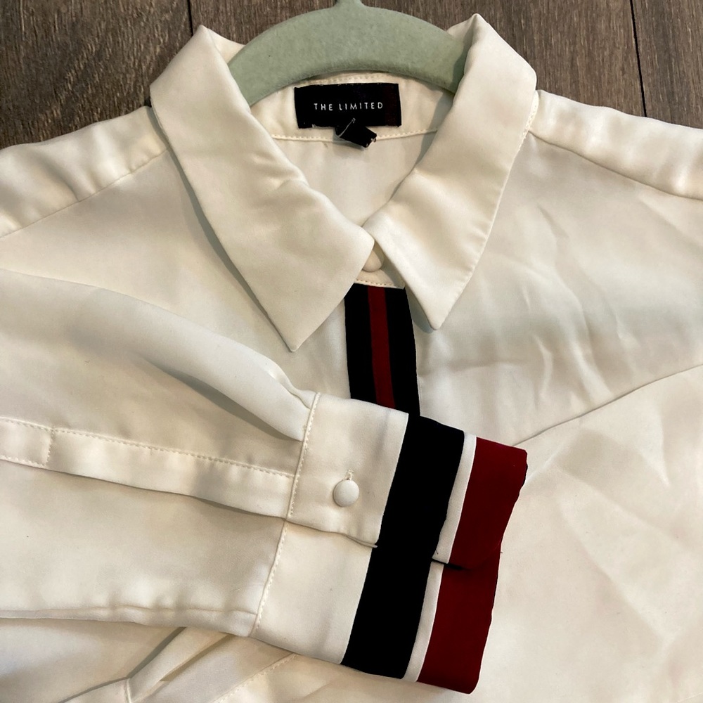 BOGO The Limited silky soft cream button up